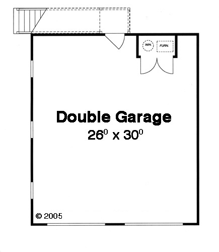 Floor Plan image of HANSON II House Plan